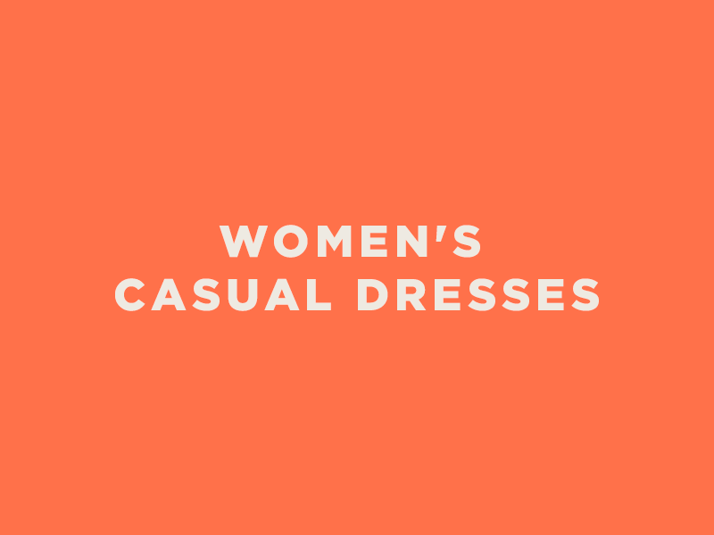 Women's Collection Casual Dresses