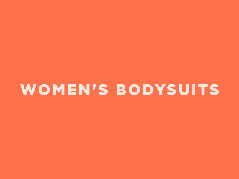 Women's Collection Bodysuits