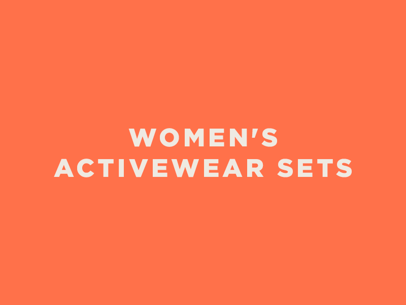 Women's Activewear Sets