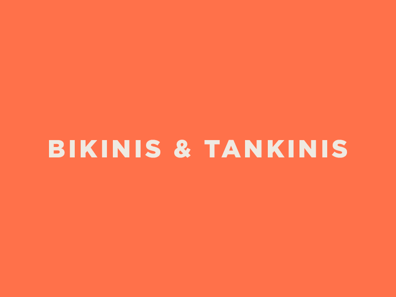 Women's Collection Bikinis & Tankinis