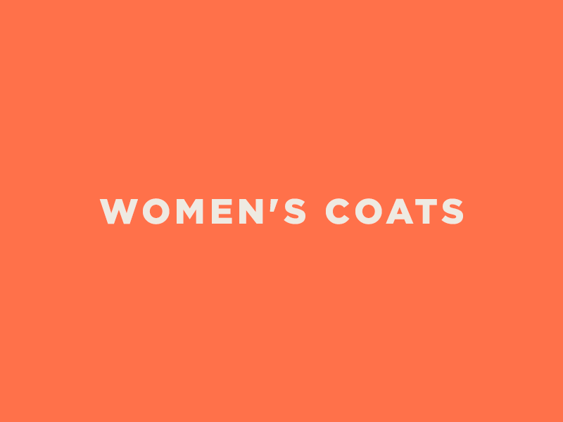 Women's Collection Coats