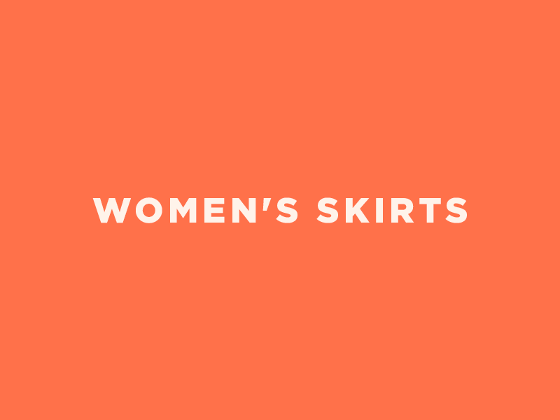 Women's Collection Skirts