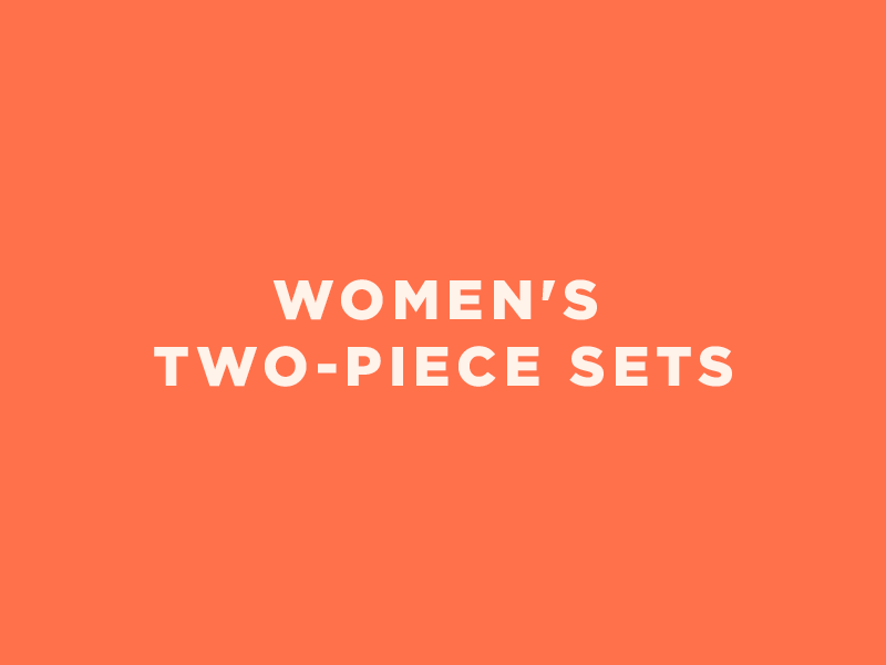 Women's Collection Two-Piece Sets