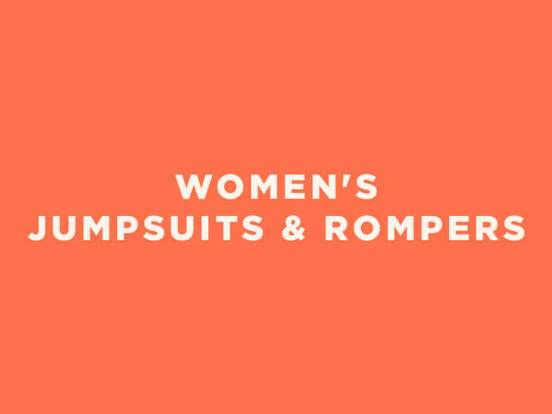 Women's Jumpsuits & Rompers