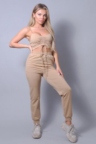 Comfy & Sexy Loungewear Set in Mocha