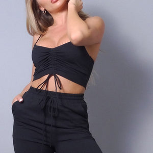 Comfy & Sexy Loungewear Set in Black