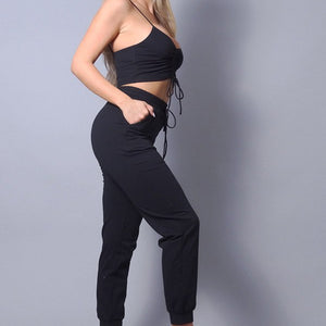 Comfy & Sexy Loungewear Set in Black