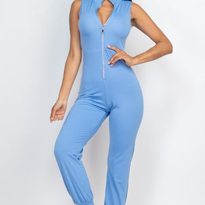 Zip Front Jumpsuit