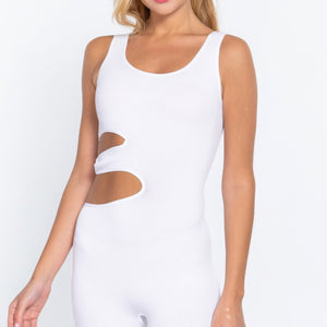 Suave Cut-out Seamless Romper