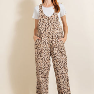 Animal leopard Printed Jumpsuit