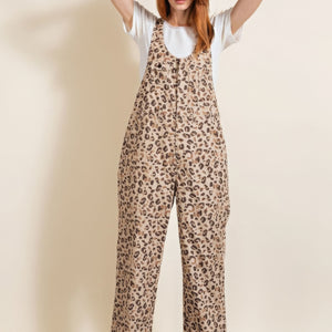 Animal leopard Printed Jumpsuit