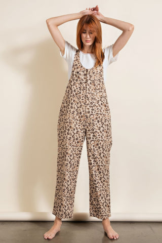 Animal leopard Printed Jumpsuit