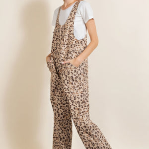 leopard Printed Jumpsuit