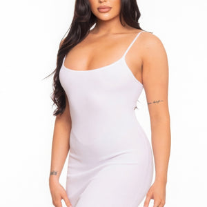 Cami Open Back Mini Dress