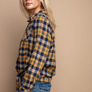 plaid shirt