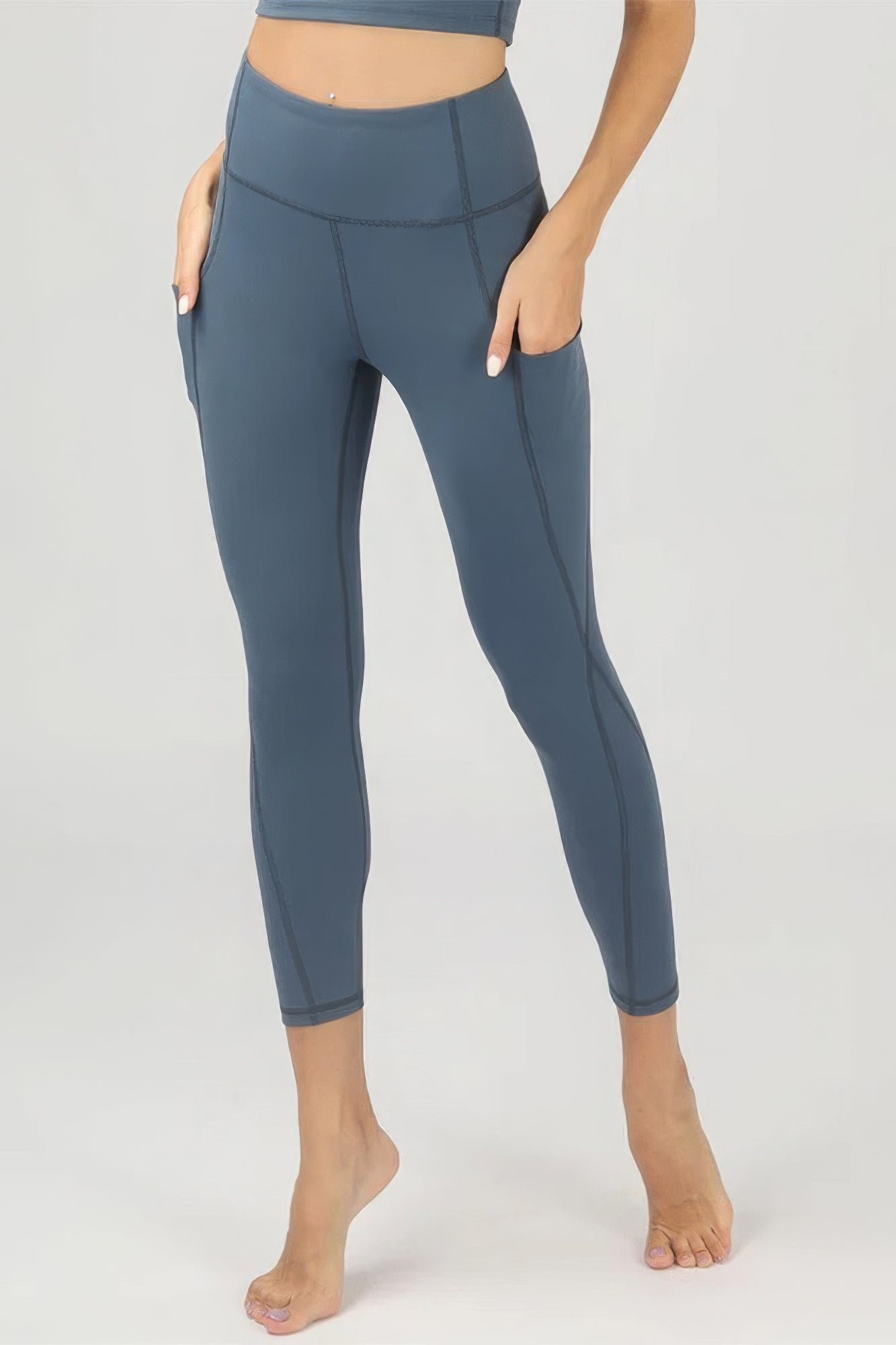 Blue Premium Lululemon Yoga Leggings