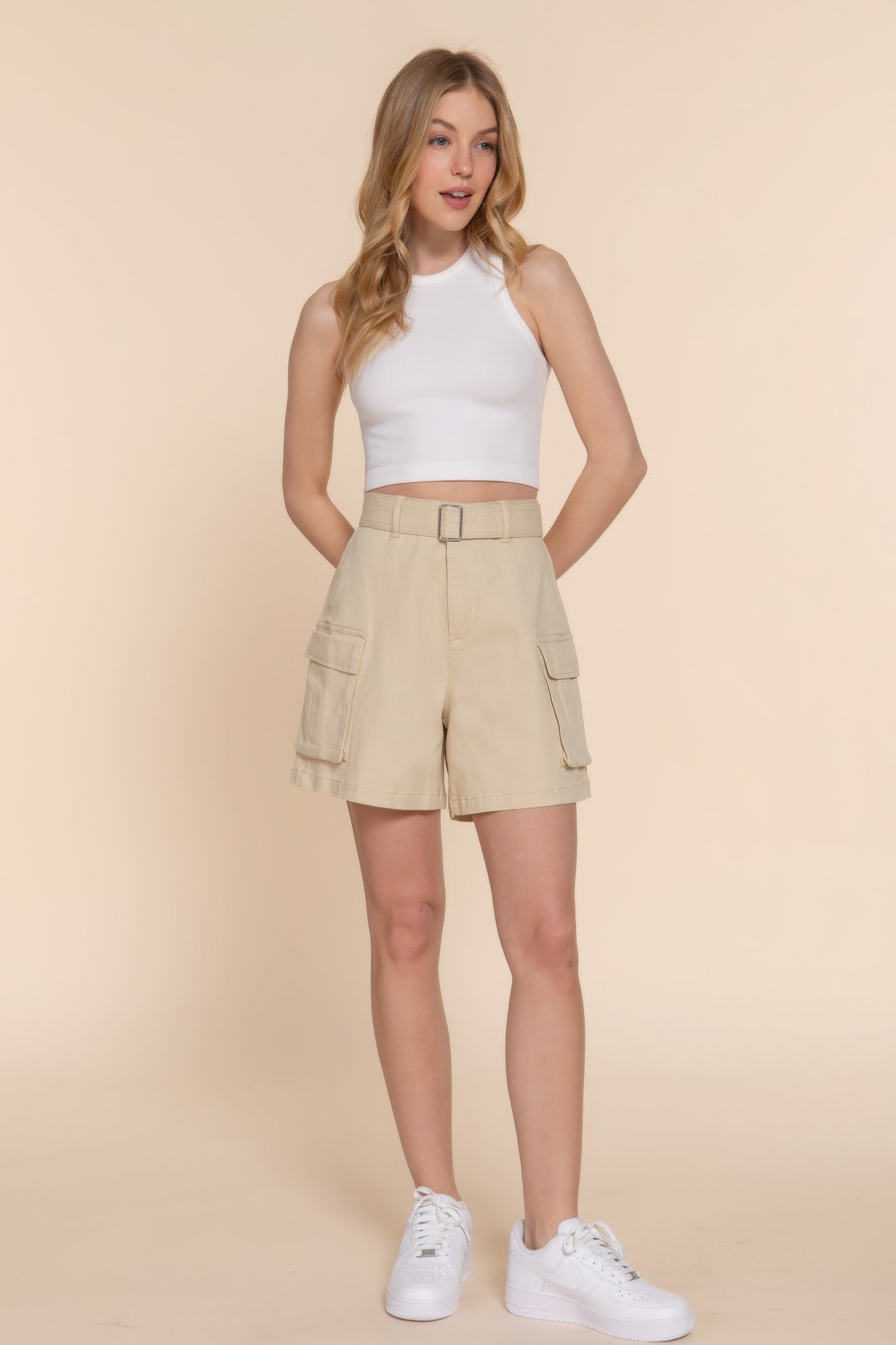 womens cargo shorts